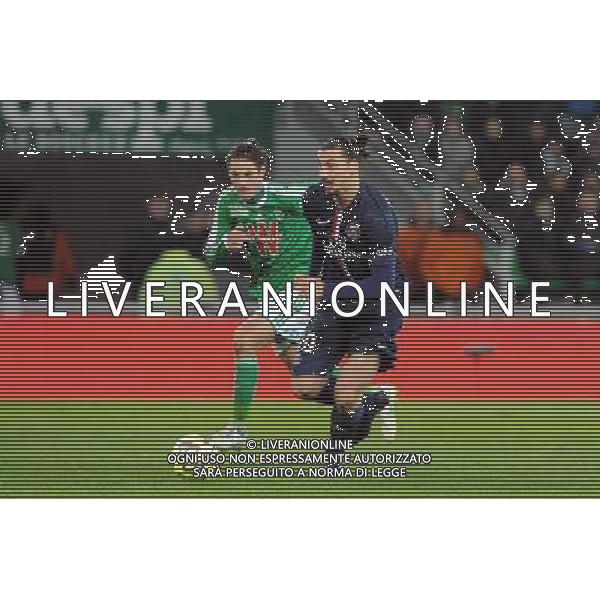 Zlatan IBRAHIMOVIC - 25.01.2015 - Saint Etienne / PSG - 22eme journee de Ligue1 Photo : Jean Paul Thomas / Icon Sport AG ALDO LIVERANI SAS ONLY ITALY