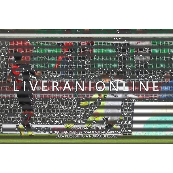3EME BUT CAEN Julien FERET - 25.01.2015 - Rennes / Caen - 22eme journee de Ligue1 Photo : Vincent Michel / Icon Sport *** Local Caption *** AG ALDO LIVERANI SAS ONLY ITALY *** Local Caption *** AG ALDO LIVERANI SAS ONLY ITALY
