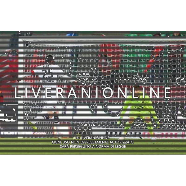 3EME BUT CAEN Julien FERET - 25.01.2015 - Rennes / Caen - 22eme journee de Ligue1 Photo : Vincent Michel / Icon Sport *** Local Caption *** AG ALDO LIVERANI SAS ONLY ITALY *** Local Caption *** AG ALDO LIVERANI SAS ONLY ITALY