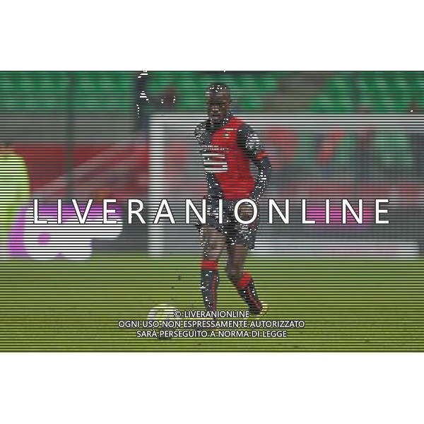 Fallou DIAGNE - 25.01.2015 - Rennes / Caen - 22eme journee de Ligue1 Photo : Vincent Michel / Icon Sport *** Local Caption *** AG ALDO LIVERANI SAS ONLY ITALY *** Local Caption *** AG ALDO LIVERANI SAS ONLY ITALY