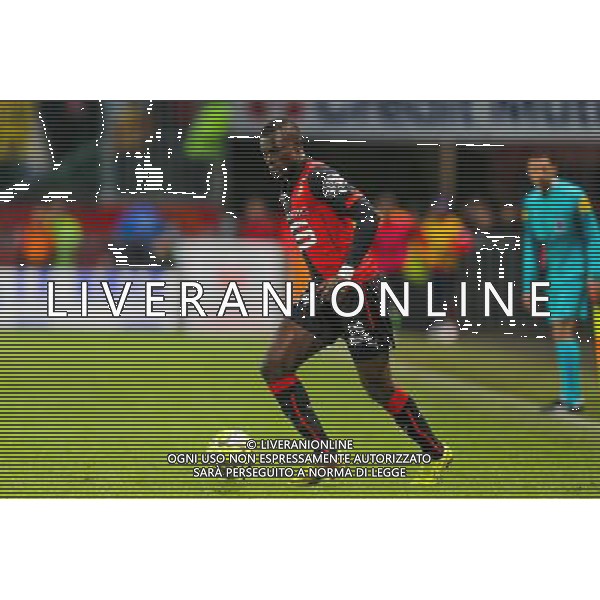 Fallou DIAGNE - 25.01.2015 - Rennes / Caen - 22eme journee de Ligue1 Photo : Vincent Michel / Icon Sport *** Local Caption *** AG ALDO LIVERANI SAS ONLY ITALY *** Local Caption *** AG ALDO LIVERANI SAS ONLY ITALY