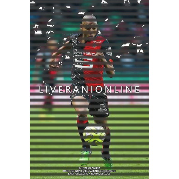 Gelson FERNANDES - 25.01.2015 - Rennes / Caen - 22eme journee de Ligue1 Photo : Vincent Michel / Icon Sport *** Local Caption *** AG ALDO LIVERANI SAS ONLY ITALY *** Local Caption *** AG ALDO LIVERANI SAS ONLY ITALY