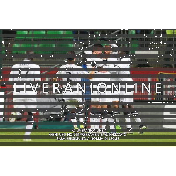 Joie Julien FERET / groupe Caen - 25.01.2015 - Rennes / Caen - 22eme journee de Ligue1 Photo : Vincent Michel / Icon Sport AG ALDO LIVERANI SAS ONLY ITALY *** Local Caption ***