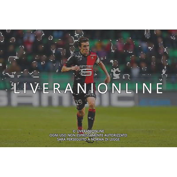 Romain DANZE - 25.01.2015 - Rennes / Caen - 22eme journee de Ligue1 Photo : Vincent Michel / Icon Sport *** Local Caption *** AG ALDO LIVERANI SAS ONLY ITALY *** Local Caption *** AG ALDO LIVERANI SAS ONLY ITALY