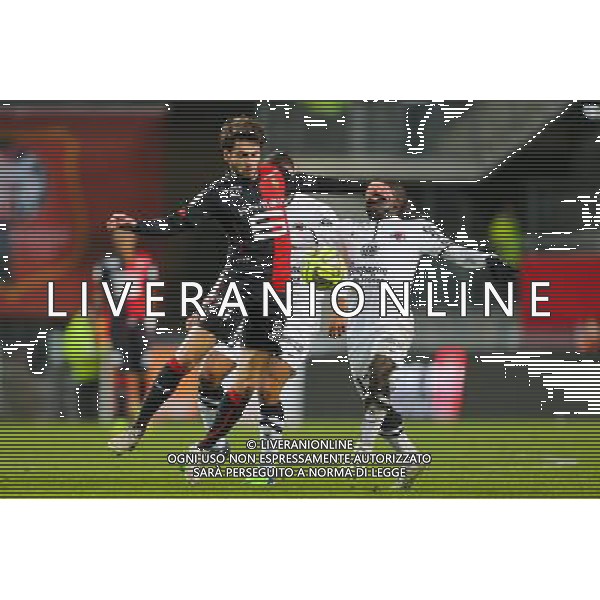 Sanjin PRCIC / Ngolo KANTE - 25.01.2015 - Rennes / Caen - 22eme journee de Ligue1 Photo : Vincent Michel / Icon Sport *** Local Caption *** AG ALDO LIVERANI SAS ONLY ITALY *** Local Caption *** AG ALDO LIVERANI SAS ONLY ITALY