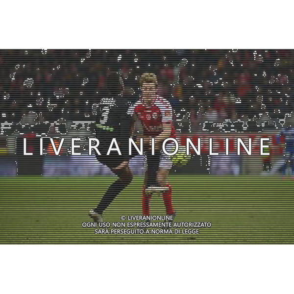 Dimitri CAVARE / Franck SIGNORINO - 25.01.2015 - Reims / Lens - 22eme journee de Ligue1 Photo : Dave Winter / Icon Sport AG ALDO LIVERANI SAS ONLY ITALY