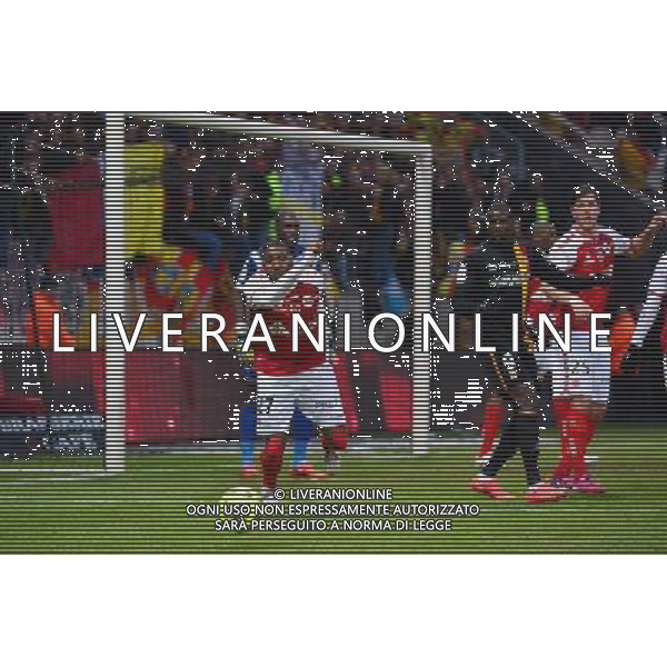 Christopher GLOMBARD - 25.01.2015 - Reims / Lens - 22eme journee de Ligue1 Photo : Dave Winter / Icon Sport AG ALDO LIVERANI SAS ONLY ITALY