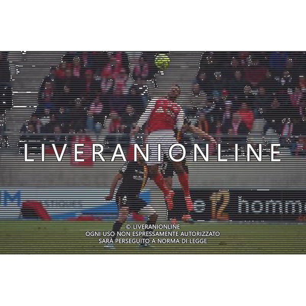 David NGOG / Benjamin BOULENGER - 25.01.2015 - Reims / Lens - 22eme journee de Ligue1 Photo : Dave Winter / Icon Sport AG ALDO LIVERANI SAS ONLY ITALY