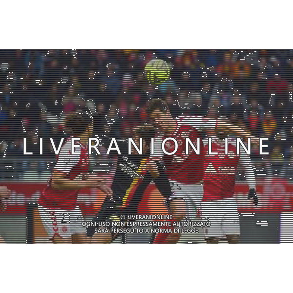 Pablo CHAVARRIA / Anthony WEBER - 25.01.2015 - Reims / Lens - 22eme journee de Ligue1 Photo : Dave Winter / Icon Sport AG ALDO LIVERANI SAS ONLY ITALY