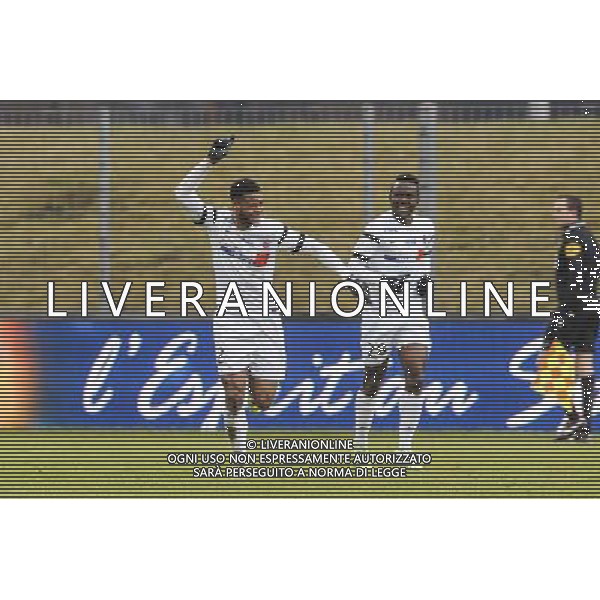 JOIE DE Denys BAIN - 24.01.2015 - Clermont / Chateauroux - 21eme journee de Ligue2 Photo : Jean Paul Thomas / Icon Sport /Agenzia Aldo Liverani sas - ITALY ONLY - EDITORIAL USE ONLY
