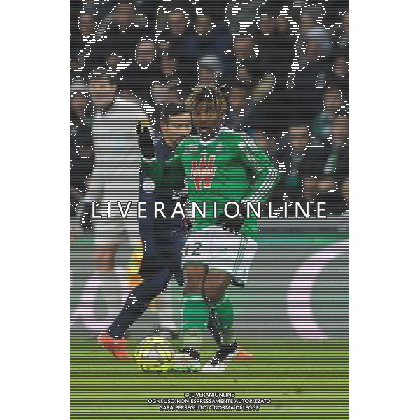 Allan SAINT MAXIMIN - 25.01.2015 - Saint Etienne / PSG - 22eme journee de Ligue1 Photo : Jean Paul Thomas / Icon Sport /Agenzia Aldo Liverani sas - ITALY ONLY - EDITORIAL USE ONLY
