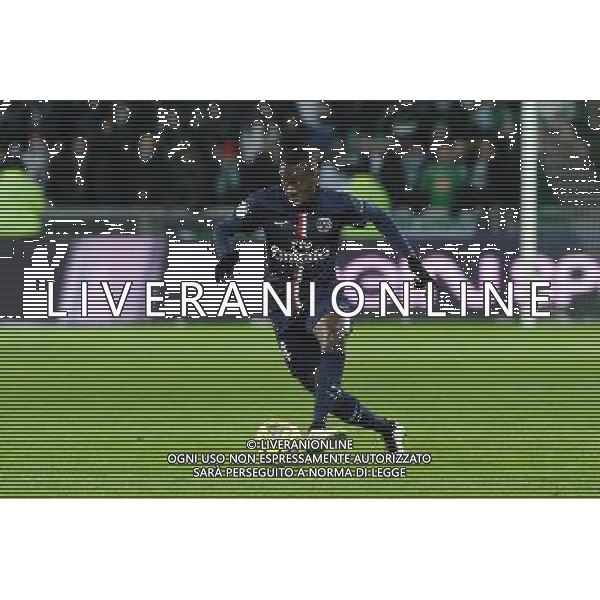 Blaise MATUIDI - 25.01.2015 - Saint Etienne / PSG - 22eme journee de Ligue1 Photo : Jean Paul Thomas / Icon Sport /Agenzia Aldo Liverani sas - ITALY ONLY - EDITORIAL USE ONLY