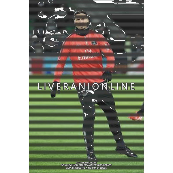 Zlatan IBRAHIMOVIC - 25.01.2015 - Saint Etienne / PSG - 22eme journee de Ligue1 Photo : Jean Paul Thomas / Icon Sport /Agenzia Aldo Liverani sas - ITALY ONLY - EDITORIAL USE ONLY