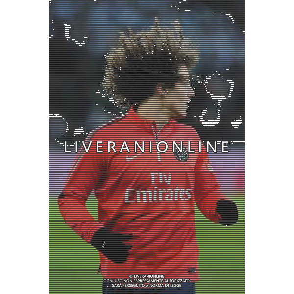 David LUIZ - 25.01.2015 - Saint Etienne / PSG - 22eme journee de Ligue1 Photo : Jean Paul Thomas / Icon Sport /Agenzia Aldo Liverani sas - ITALY ONLY - EDITORIAL USE ONLY
