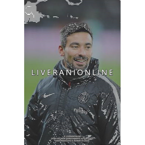 Ezequiel LAVEZZI - 25.01.2015 - Saint Etienne / PSG - 22eme journee de Ligue1 Photo : Jean Paul Thomas / Icon Sport /Agenzia Aldo Liverani sas - ITALY ONLY - EDITORIAL USE ONLY