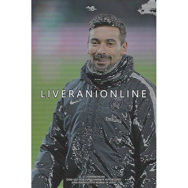 Ezequiel LAVEZZI - 25.01.2015 - Saint Etienne / PSG - 22eme journee de Ligue1 Photo : Jean Paul Thomas / Icon Sport /Agenzia Aldo Liverani sas - ITALY ONLY - EDITORIAL USE ONLY