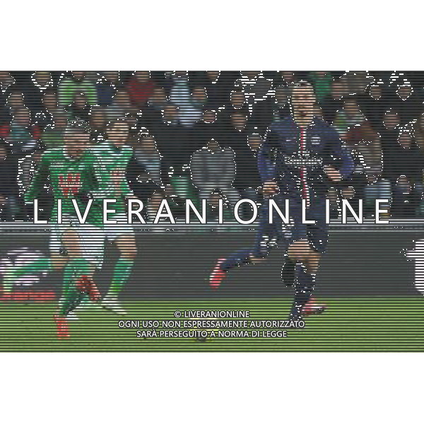 Fabien LEMOINE - 25.01.2015 - Saint Etienne / PSG - 22eme journee de Ligue1 Photo : Jean Paul Thomas / Icon Sport /Agenzia Aldo Liverani sas - ITALY ONLY - EDITORIAL USE ONLY