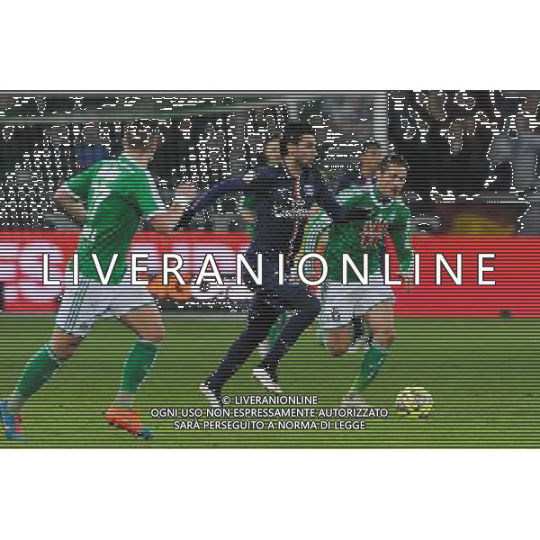 Javier PASTORE - 25.01.2015 - Saint Etienne / PSG - 22eme journee de Ligue1 Photo : Jean Paul Thomas / Icon Sport /Agenzia Aldo Liverani sas - ITALY ONLY - EDITORIAL USE ONLY