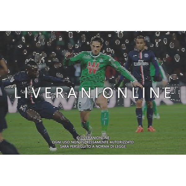 Jeremy CLEMENT - 25.01.2015 - Saint Etienne / PSG - 22eme journee de Ligue1 Photo : Jean Paul Thomas / Icon Sport /Agenzia Aldo Liverani sas - ITALY ONLY - EDITORIAL USE ONLY