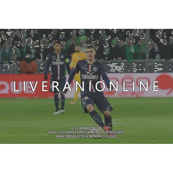 Marco VERRATTI - 25.01.2015 - Saint Etienne / PSG - 22eme journee de Ligue1 Photo : Jean Paul Thomas / Icon Sport /Agenzia Aldo Liverani sas - ITALY ONLY - EDITORIAL USE ONLY