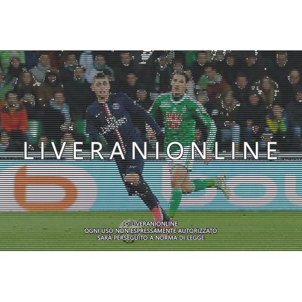 Marco VERRATTI - 25.01.2015 - Saint Etienne / PSG - 22eme journee de Ligue1 Photo : Jean Paul Thomas / Icon Sport /Agenzia Aldo Liverani sas - ITALY ONLY - EDITORIAL USE ONLY