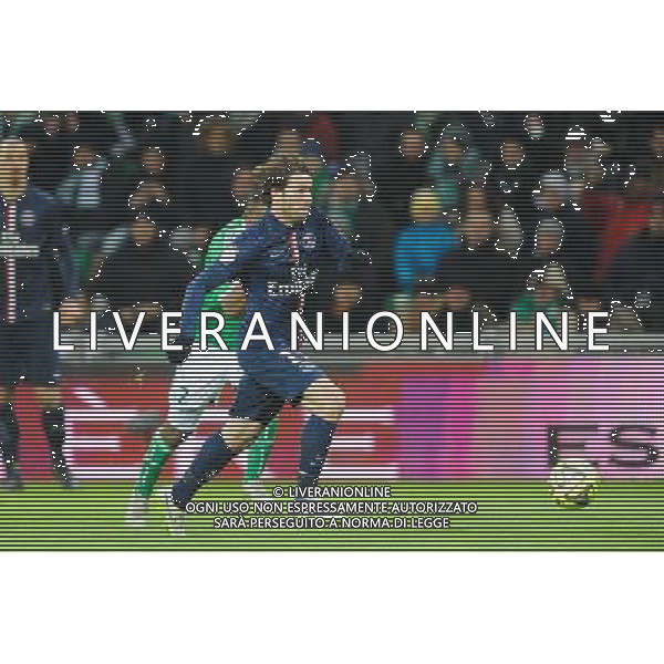 MAXWELL - 25.01.2015 - Saint Etienne / PSG - 22eme journee de Ligue1 Photo : Jean Paul Thomas / Icon Sport /Agenzia Aldo Liverani sas - ITALY ONLY - EDITORIAL USE ONLY