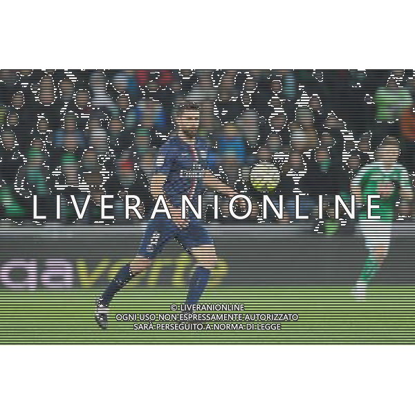 Thiago MOTTA - 25.01.2015 - Saint Etienne / PSG - 22eme journee de Ligue1 Photo : Jean Paul Thomas / Icon Sport /Agenzia Aldo Liverani sas - ITALY ONLY - EDITORIAL USE ONLY