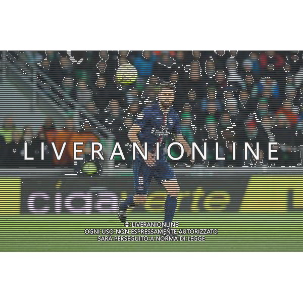 Thiago MOTTA - 25.01.2015 - Saint Etienne / PSG - 22eme journee de Ligue1 Photo : Jean Paul Thomas / Icon Sport /Agenzia Aldo Liverani sas - ITALY ONLY - EDITORIAL USE ONLY
