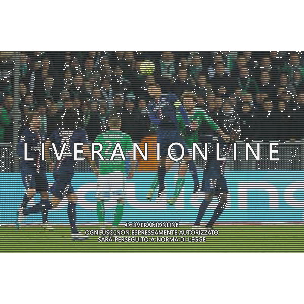 Thiago SILVA - 25.01.2015 - Saint Etienne / PSG - 22eme journee de Ligue1 Photo : Jean Paul Thomas / Icon Sport /Agenzia Aldo Liverani sas - ITALY ONLY - EDITORIAL USE ONLY