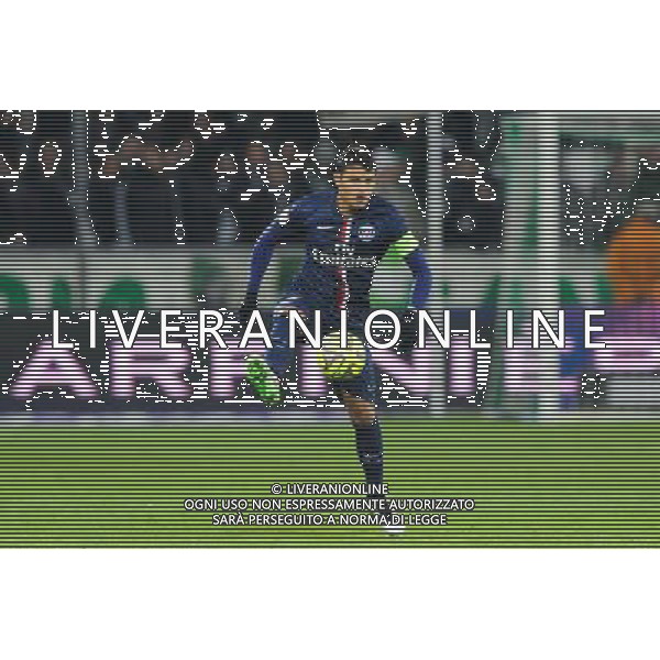 Thiago SILVA - 25.01.2015 - Saint Etienne / PSG - 22eme journee de Ligue1 Photo : Jean Paul Thomas / Icon Sport /Agenzia Aldo Liverani sas - ITALY ONLY - EDITORIAL USE ONLY