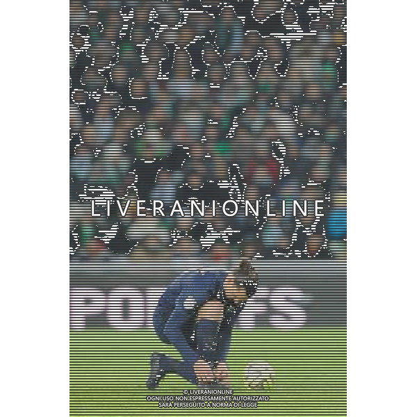 Zlatan IBRAHIMOVIC - 25.01.2015 - Saint Etienne / PSG - 22eme journee de Ligue1 Photo : Jean Paul Thomas / Icon Sport /Agenzia Aldo Liverani sas - ITALY ONLY - EDITORIAL USE ONLY