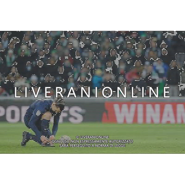 Zlatan IBRAHIMOVIC - 25.01.2015 - Saint Etienne / PSG - 22eme journee de Ligue1 Photo : Jean Paul Thomas / Icon Sport /Agenzia Aldo Liverani sas - ITALY ONLY - EDITORIAL USE ONLY