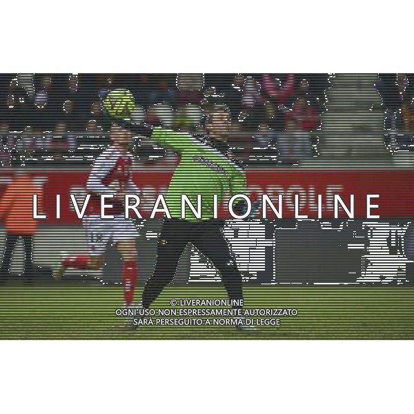 Rudy RIOU - 25.01.2015 - Reims / Lens - 22eme journee de Ligue1 Photo : Dave Winter / Icon Sport *** Local Caption *** /Agenzia Aldo Liverani sas - ITALY ONLY - EDITORIAL USE ONLY *** Local Caption *** /Agenzia Aldo Liverani sas - ITALY ONLY - EDITORIAL USE ONLY