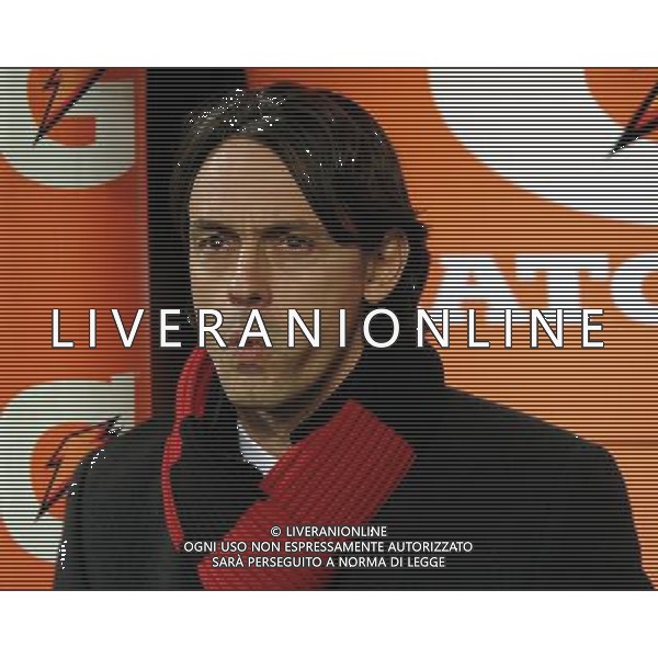 Coppa Italia TIM Cup 2014/2015 Quarti di Finale Milano - 27.01.2015 Milan-Lazio Nella Foto: filippo inzaghi /Ph.Vitez-Ag. Aldo Liverani