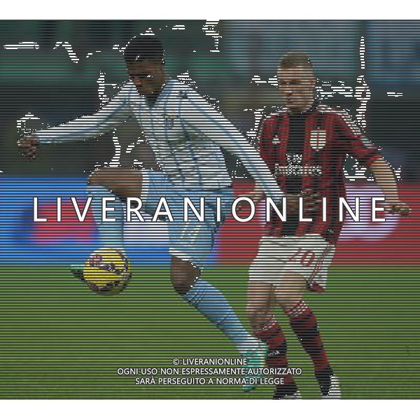 Coppa Italia TIM Cup 2014/2015 Quarti di Finale Milano - 27.01.2015 Milan-Lazio Nella Foto: keita e ignazio abate /Ph.Vitez-Ag. Aldo Liverani