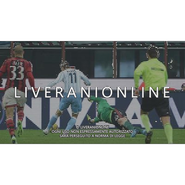 Coppa Italia TIM Cup 2014/2015 Quarti di Finale Milano - 27.01.2015 Milan-Lazio Nella Foto: occasione di miroslav klose /Ph.Vitez-Ag. Aldo Liverani