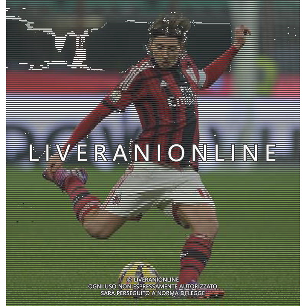 Coppa Italia TIM Cup 2014/2015 Quarti di Finale Milano - 27.01.2015 Milan-Lazio Nella Foto: riccardo montolivo /Ph.Vitez-Ag. Aldo Liverani