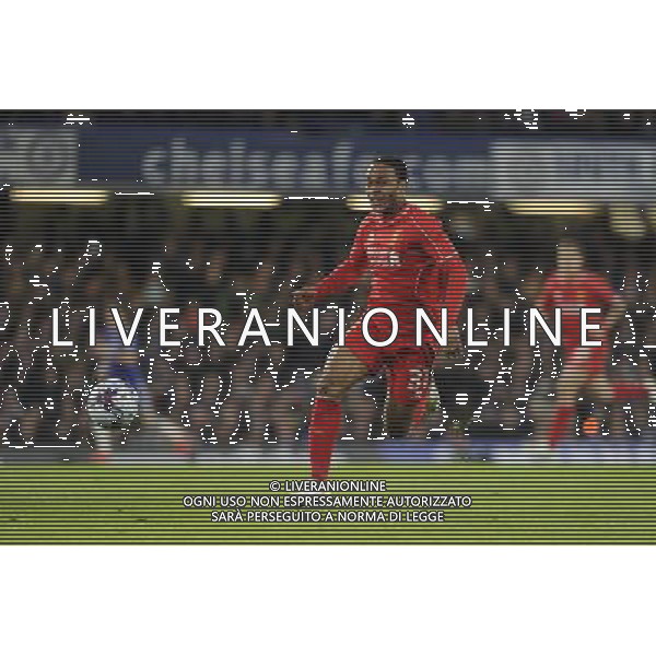 Liverpool\'s Raheem Sterling in action during todays match Photographer Ashley Western /CameraSport Football - Capital One Cup Semi Final Second Leg - Chelsea v Liverpool - Tuesday 27th January 2015 - Stamford Bridge - London © CameraSport - 43 Linden Ave. Countesthorpe. Leicester. England. LE8 5PG - Tel: +44 (0) 116 277 4147 - admin@camerasport.com - www.camerasport.com /Agenzia Aldo Liverani sas - ITALY ONLY - EDITORIAL USE ONLY
