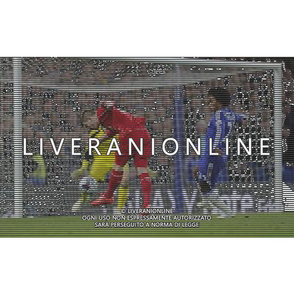 Liverpool\'s Alberto Moreno fires in a shot Photographer Ashley Western /CameraSport Football - Capital One Cup Semi Final Second Leg - Chelsea v Liverpool - Tuesday 27th January 2015 - Stamford Bridge - London © CameraSport - 43 Linden Ave. Countesthorpe. Leicester. England. LE8 5PG - Tel: +44 (0) 116 277 4147 - admin@camerasport.com - www.camerasport.com /Agenzia Aldo Liverani sas - ITALY ONLY - EDITORIAL USE ONLY