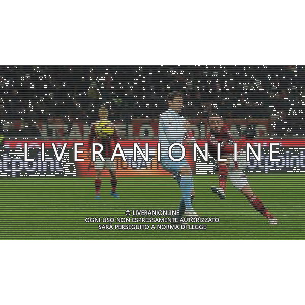 Coppa Italia TIM Cup 2014/2015 Quarti di Finale Milano - 27.01.2015 Milan-Lazio Nella Foto: il gol annullato a giampaolo pazzini /Ph.Vitez-Ag. Aldo Liverani