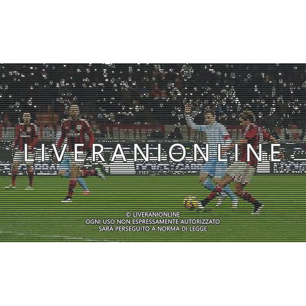 Coppa Italia TIM Cup 2014/2015 Quarti di Finale Milano - 27.01.2015 Milan-Lazio Nella Foto: il gol annullato a alessio cerci /Ph.Vitez-Ag. Aldo Liverani
