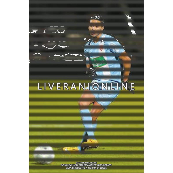 Chahir BELGHAZOUANI - 26.01.2015 - Angers / Brest - 21eme journee de Ligue 2 - Photo : Vincent Michel / Icon Sport AG ALDO LIVERANI SAS ONLY ITALY