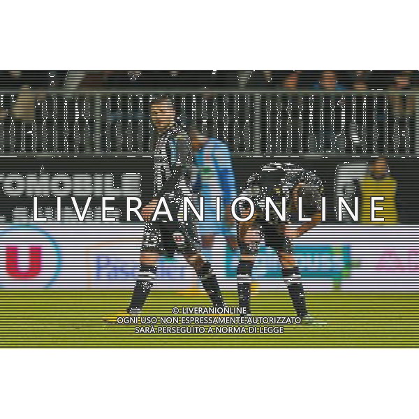Charles DIERS / Khaled AYARI - 26.01.2015 - Angers / Brest - 21eme journee de Ligue 2 - Photo : Vincent Michel / Icon Sport AG ALDO LIVERANI SAS ONLY ITALY