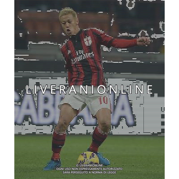 Coppa Italia TIM Cup 2014/2015 Quarti di Finale Milano - 27.01.2015 Milan-Lazio Nella Foto:Honda Keisuke /Ph.Vitez-Ag. Aldo Liverani