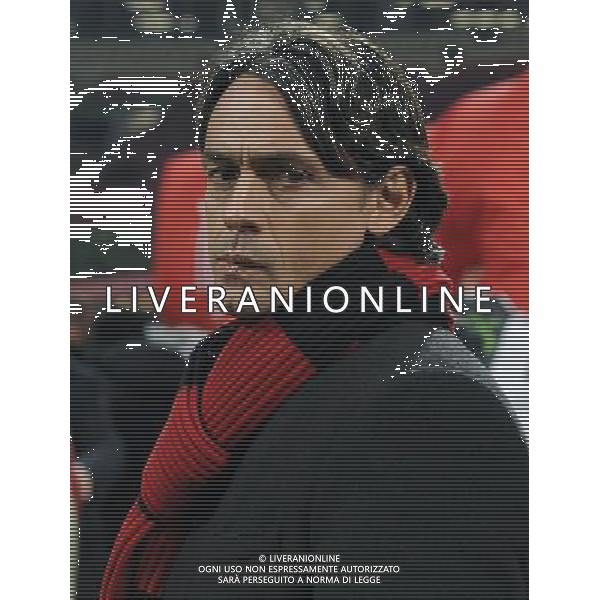 Coppa Italia TIM Cup 2014/2015 Quarti di Finale Milano - 27.01.2015 Milan-Lazio Nella Foto:Inzaghi Filippo /Ph.Vitez-Ag. Aldo Liverani