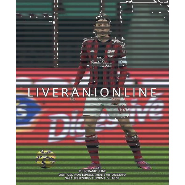Coppa Italia TIM Cup 2014/2015 Quarti di Finale Milano - 27.01.2015 Milan-Lazio Nella Foto:Montolivo Riccardo /Ph.Vitez-Ag. Aldo Liverani
