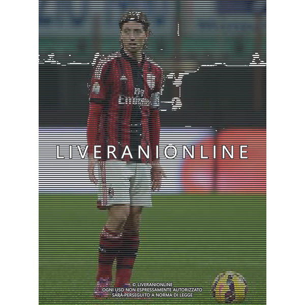 Coppa Italia TIM Cup 2014/2015 Quarti di Finale Milano - 27.01.2015 Milan-Lazio Nella Foto:Montolivo Riccardo /Ph.Vitez-Ag. Aldo Liverani