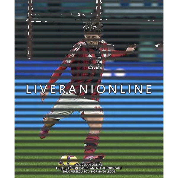 Coppa Italia TIM Cup 2014/2015 Quarti di Finale Milano - 27.01.2015 Milan-Lazio Nella Foto:Montolivo Riccardo /Ph.Vitez-Ag. Aldo Liverani