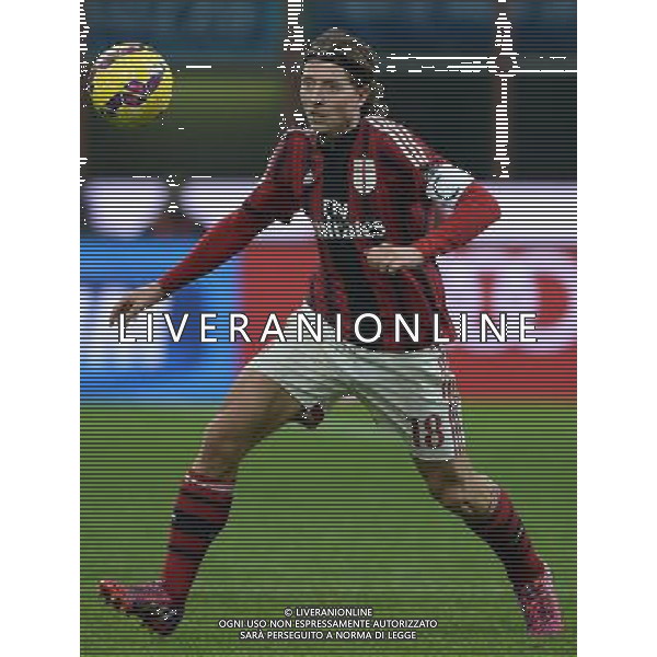 Coppa Italia TIM Cup 2014/2015 Quarti di Finale Milano - 27.01.2015 Milan-Lazio Nella Foto:Montolivo Riccardo /Ph.Vitez-Ag. Aldo Liverani