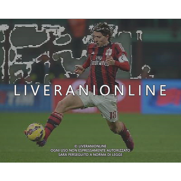 Coppa Italia TIM Cup 2014/2015 Quarti di Finale Milano - 27.01.2015 Milan-Lazio Nella Foto:Montolivo Riccardo /Ph.Vitez-Ag. Aldo Liverani